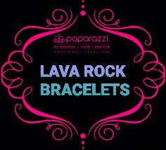 Lava rock bracelets