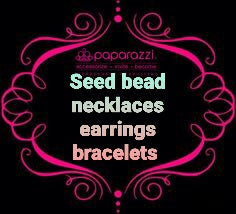 Seed Bead necklaces, Seed Bead earrings and Seed Bead bracelets