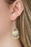 Give Me The GLOW-down - Blue - Pink - Yellow Moonstone Fishhook Earrings