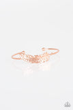 How Do You Like This FEATHER - Silver - Copper Feather Cuff Bracelet