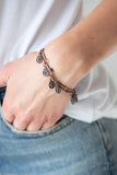 Gypsy Glee - Copper Teardrop Links Clasp Bracelet