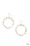 Welcome To The GLAM-boree - Silver - Gold Hoop/Fishhook Earrings - Fashion Fix Earrings March 2020