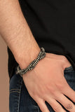 Island Endeavor - Black Cording Weaves Urban Pull Tie Bracelet