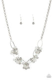 Effervescent Ensemble - Multi Iridescent Beads Clustered Short Necklace