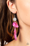 SWATCH Me Now - Multi - Pink Fishhook Earrings