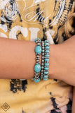 Take By SANDSTORM - White/Silver - Pink/Silver - Blue Beads Stretchy Bracelet