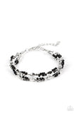 Elite Explorer - Black Seed Beads Clasp Bracelet