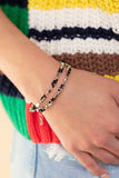 Elite Explorer - Black Seed Beads Clasp Bracelet