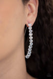 GLOW Hanging Fruit - Multi/Gunmetal - White Iridescent Post Earrings