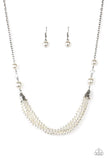 One Woman Show - White Peals Short Necklace