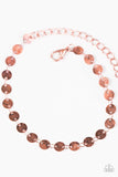 Spotlight Social - Brass - Copper Flat Discs Clasp Bracelet