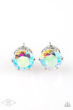 Come Out on Top - Multi Oil Spill Rhinestones Post Earrings - LOP 2020