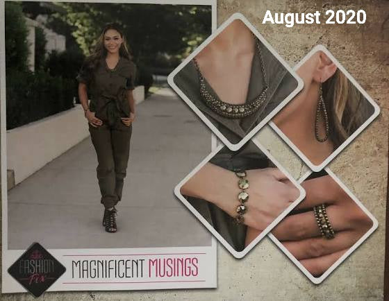 Magnificent Musings - Brass Complete Trend Blend Fashion Fix Set August 2020