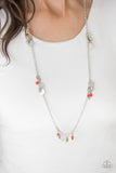 Musical Expression - Red Long Necklace