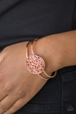 Mandala Majesty - Copper Cuff Bracelet