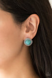 FRONTIER Runner - Blue Post Earrings