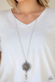 So Solar - Brown Moonstone Lanyard Long Necklace