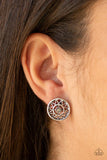 Sunlit Splendor - Multi Dainty Opalescent Rhinestone Dots Post Earrings