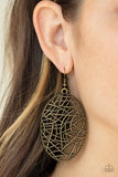 Way Out Of Line - Copper - Brass Fishhook Earrings. Fashion fix Exclusive August 2020