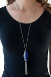 Tranquility Trend - Purple, Green, Blue Long Necklace