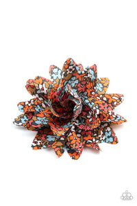 Blooming Boundaries - Multi Floral Print Hair Clip