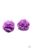 Never Let Me Grow - Pink - Yellow - Orange - Purple Chiffon Petals Hair Clip