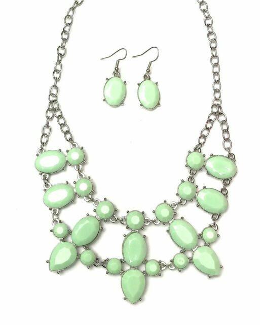 Goddess Glow - Green Short Necklace. Fashion Fix Exclusive March 2020