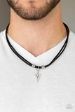 Arrow Edge - Black Urban Necklace