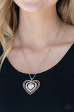 Bless Your Heart - Red Heart Long Necklace