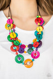 Catalina Coastin - Multi Wooden Necklace