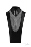 Defiant - Silver ZI Piece Long Necklace 2021