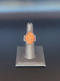 Desert Zen - Orange Wide Band Ring. Fashion Fix Exclusive