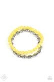 Glimpses Of Malibu - Yellow - Silver Complete Trend Blend Fashion Fix Set 2020