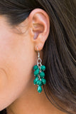 Fabulously Flamenco - Green Fish Hook Earrings. Fashion Fix Earrings