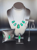 Glimpses Of Malibu - Green - Silver Complete Trend Blend Fashion Fix Set March 2021