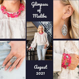 Glimpses Of Malibu - Pink - Silver Complete Trend Blend Fashion Fix Set August 2021