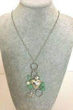 I Will Fly - Green Heart Long Necklace - Fashion Fix Exclusive