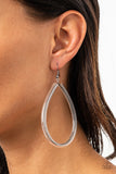 Just ENCASE You Missed It. - Dainty colored Gunmetal and Gold Chain-Like Wire Fishhook Earrings