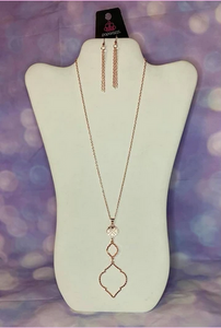 Marrakesh Mystery - Copper Long Necklace - Fashion Fix Exclusive -  Paparazzi Accessories