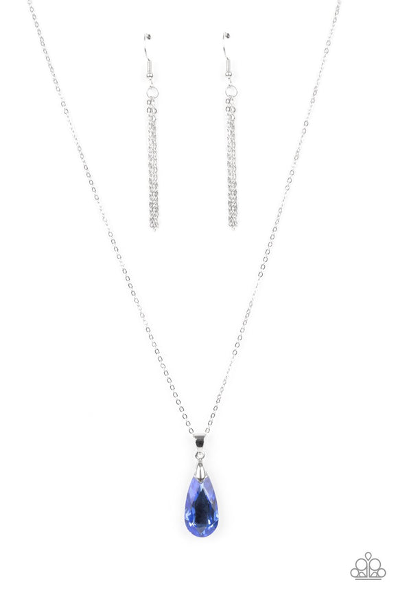 Optimized Opulence - Blue Short Necklace