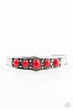 Highlander - Red Cuff Bracelet