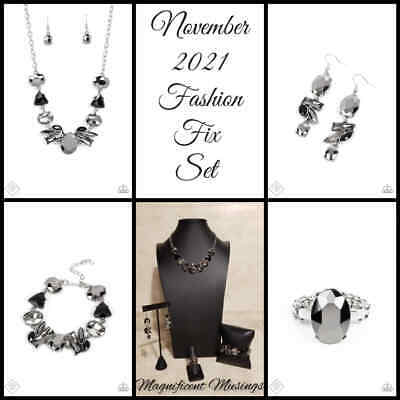 Magnificent Musings - Silver Complete Trend Blend Fashion Fix Set Nov. 2021