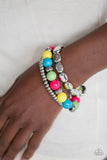 Prismatic Pop - Multi Beads Stretchy Bracelet