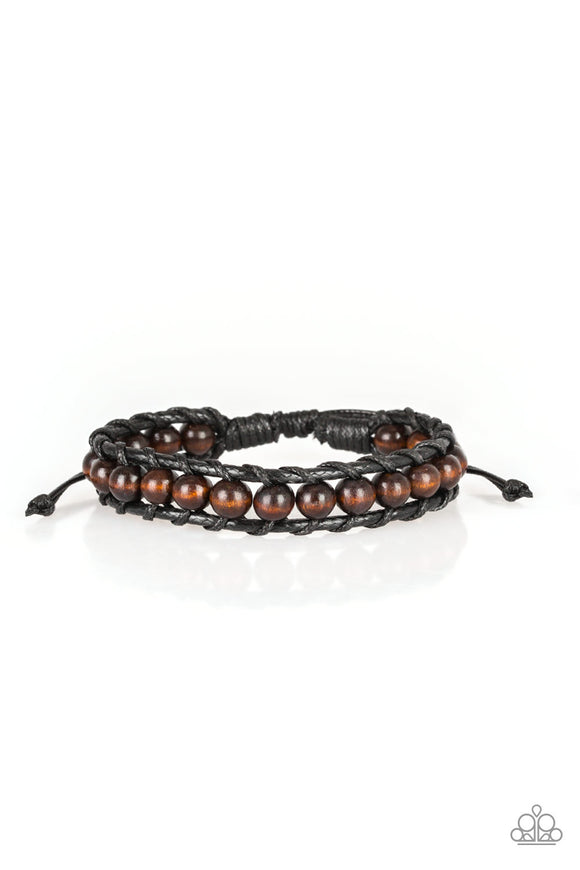 Rural Rover - Black Urban Tie Bracelet