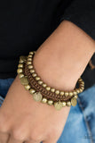 Seafaring Adventure - Brass Urban Tie Bracelet