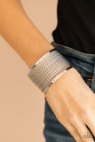 Stacked Sensation - Silver Cuff Bracelet