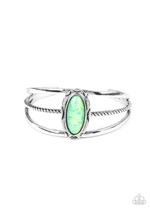 Stone Sahara - Green cuff Bracelet