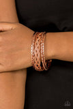 Straight Street - Rose Gold - Copper Bangle Bracelet