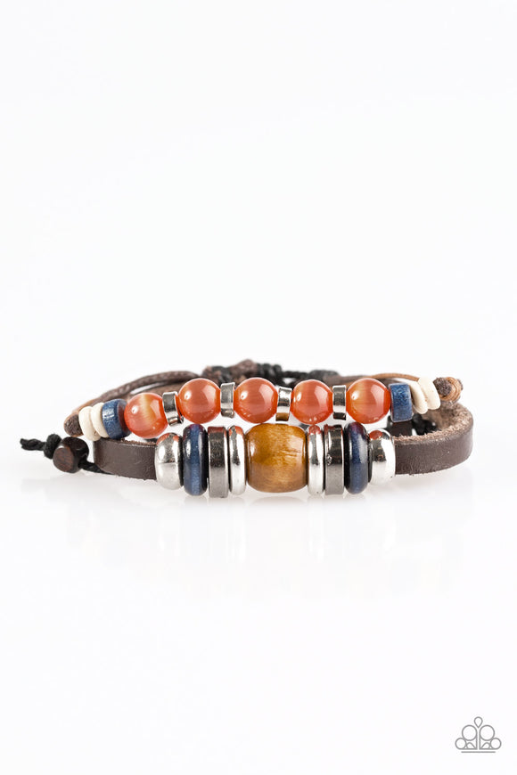summer On Replay - Multi Urban Tie Bracelet