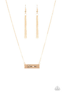 The GLAM-ma - Gold Grandma Short Necklace